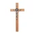 Krzyż drewniany z medalem Św.Benedykta na ścianę 26 cm